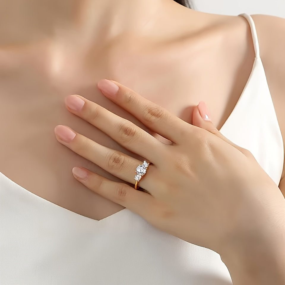 Сногсшибательное обручальное кольцо из серебра 925 пробы с блестящим дизайном, исключительно блестящее кольцо для пальца, украшенное подарочной коробкой