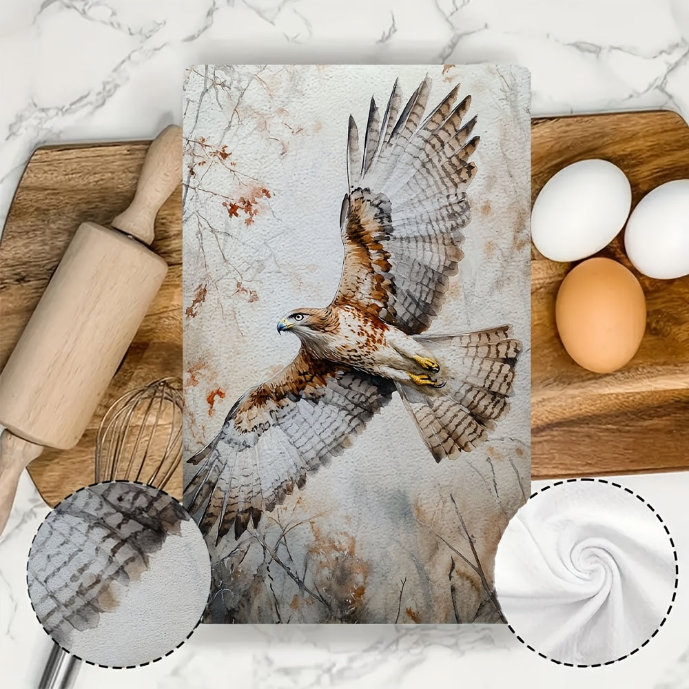 Ultra-Soft Kitchen Towels 40x60cm Absorbent Dish Towels Holiday Decor