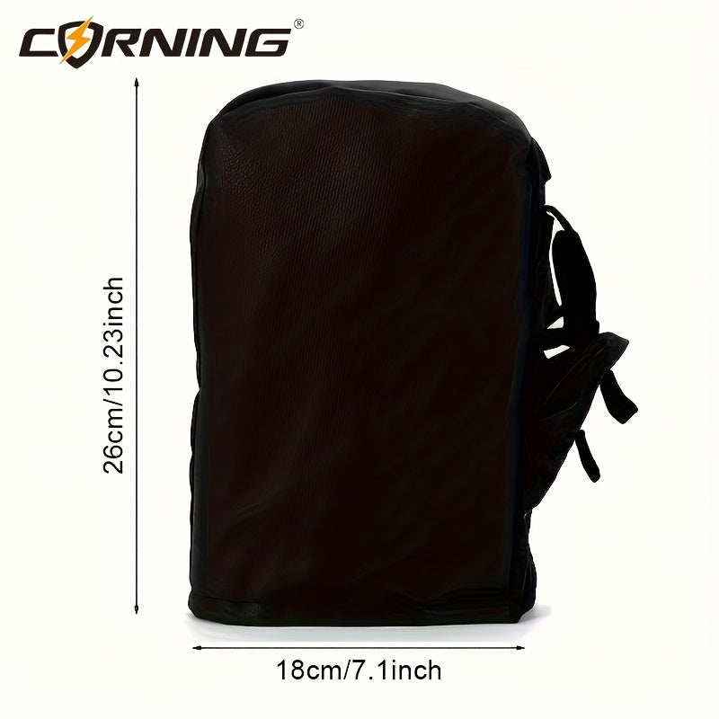 Motorcycle Handlebar Gloves PU Leather Thermal Winter Hand Covers for Scooters and Bikes