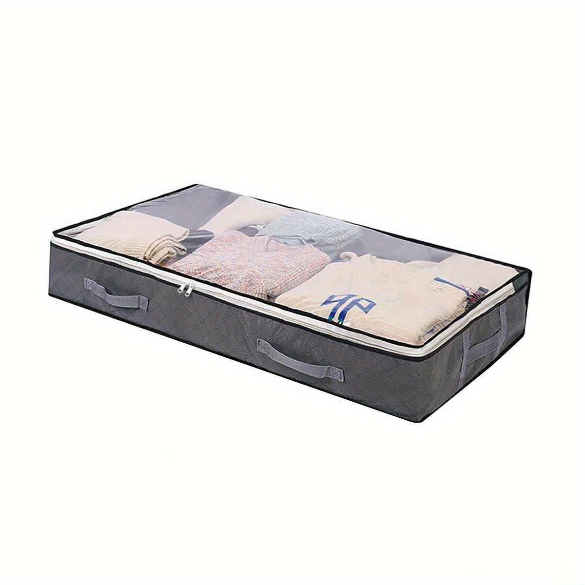 Storage Bags for Holiday and Clothing Storage, Foldable Moisture-Proof with Transparent Cover