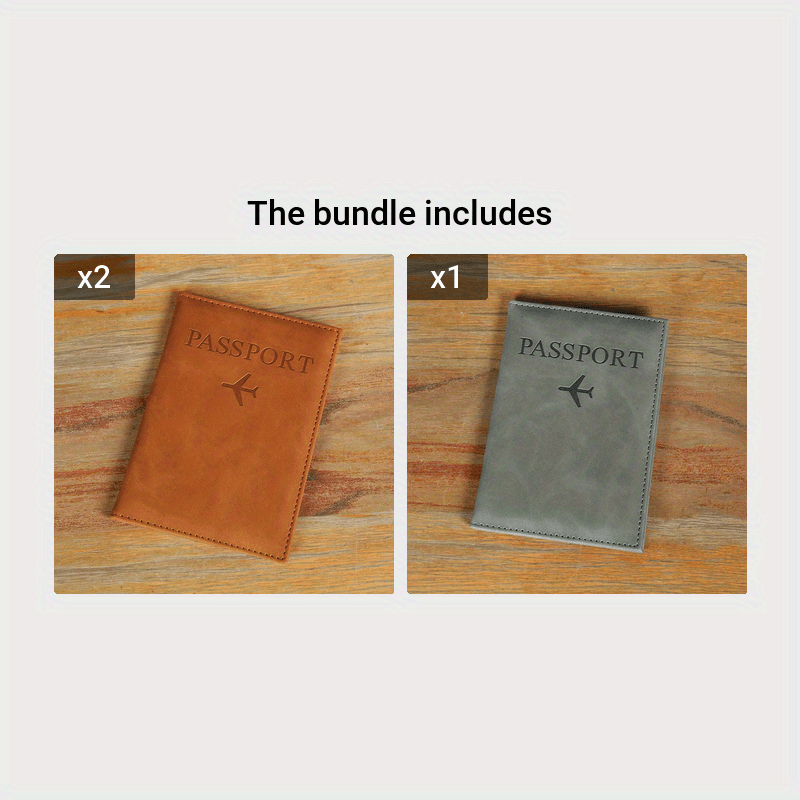 Sayohat pasporti uchun charm kredit karta va ID karta qutisi erkaklar va ayollar uchun