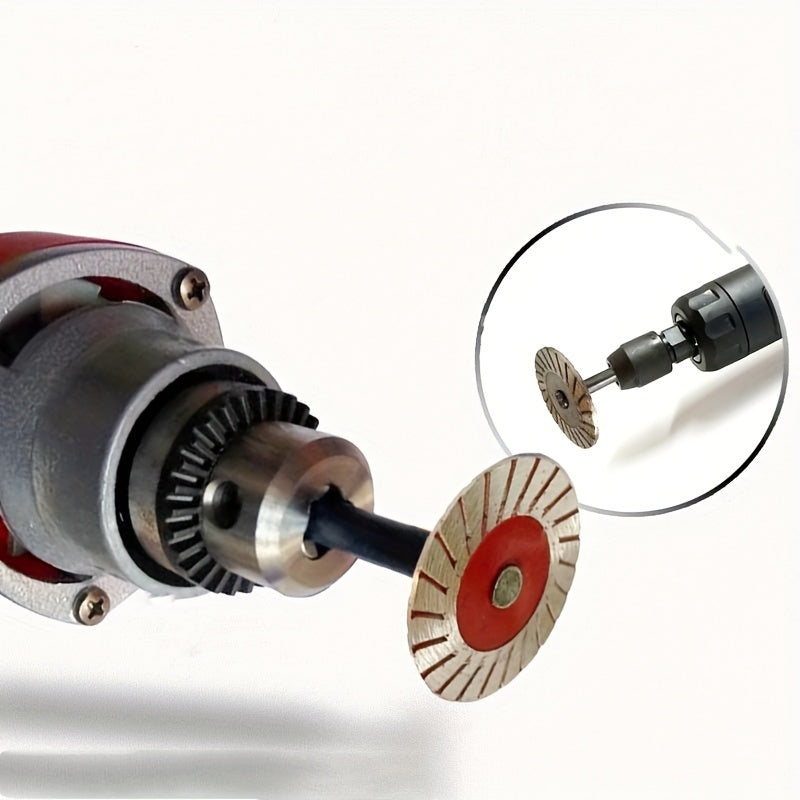 Mini Diamond Saw Blade 40mm Threaded Core for Stone Metal Handheld Tool