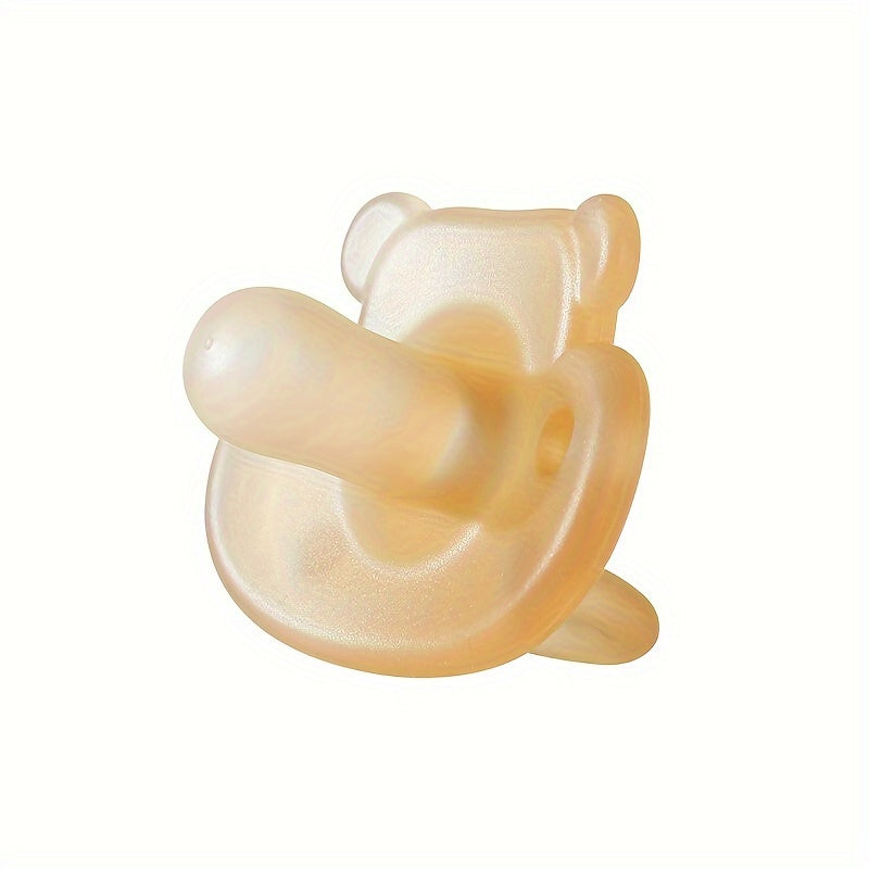 Набор успокаивающих предметов из пищевого силикона для детей - подходит для дневного и ночного использования, комплектуется пылезащитным чехлом и противоударной цепочкой, в цвете хаки.