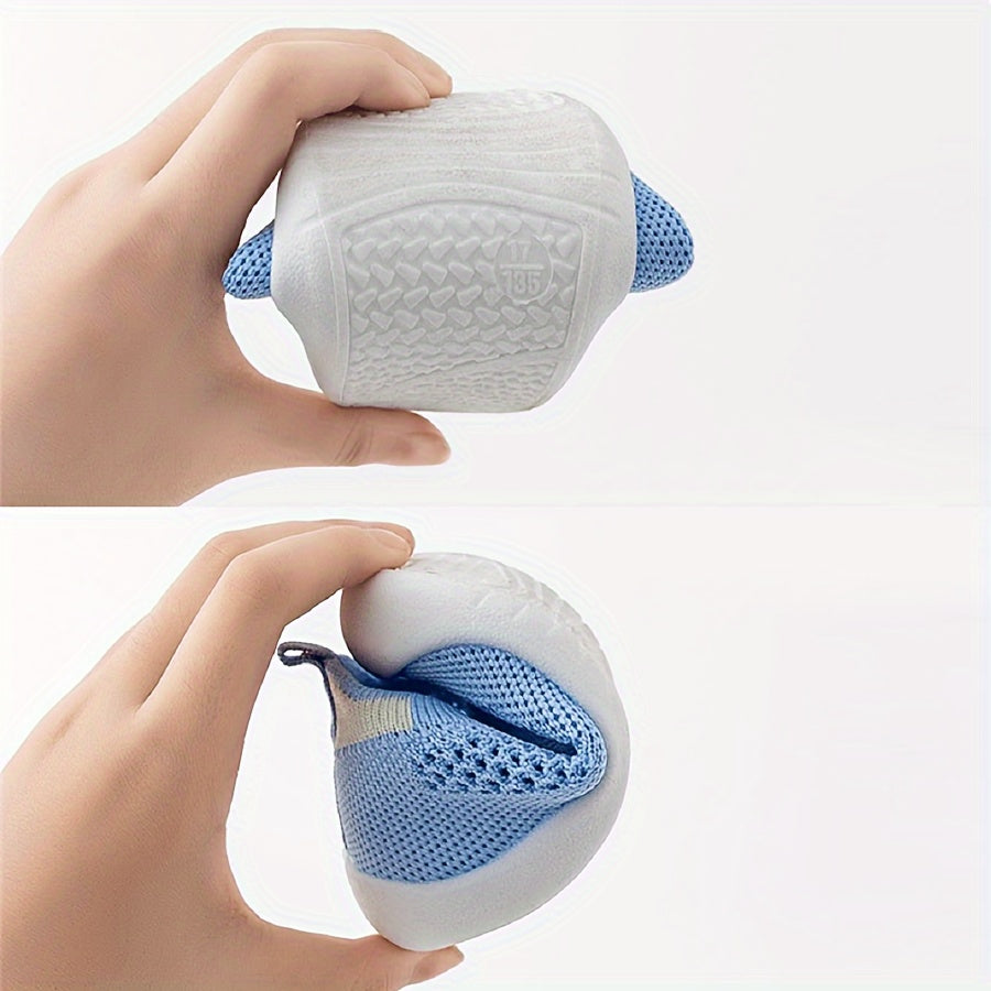 Baby Girls Slip-On Low Top Shoes Breathable Lightweight Fabric All Seasons