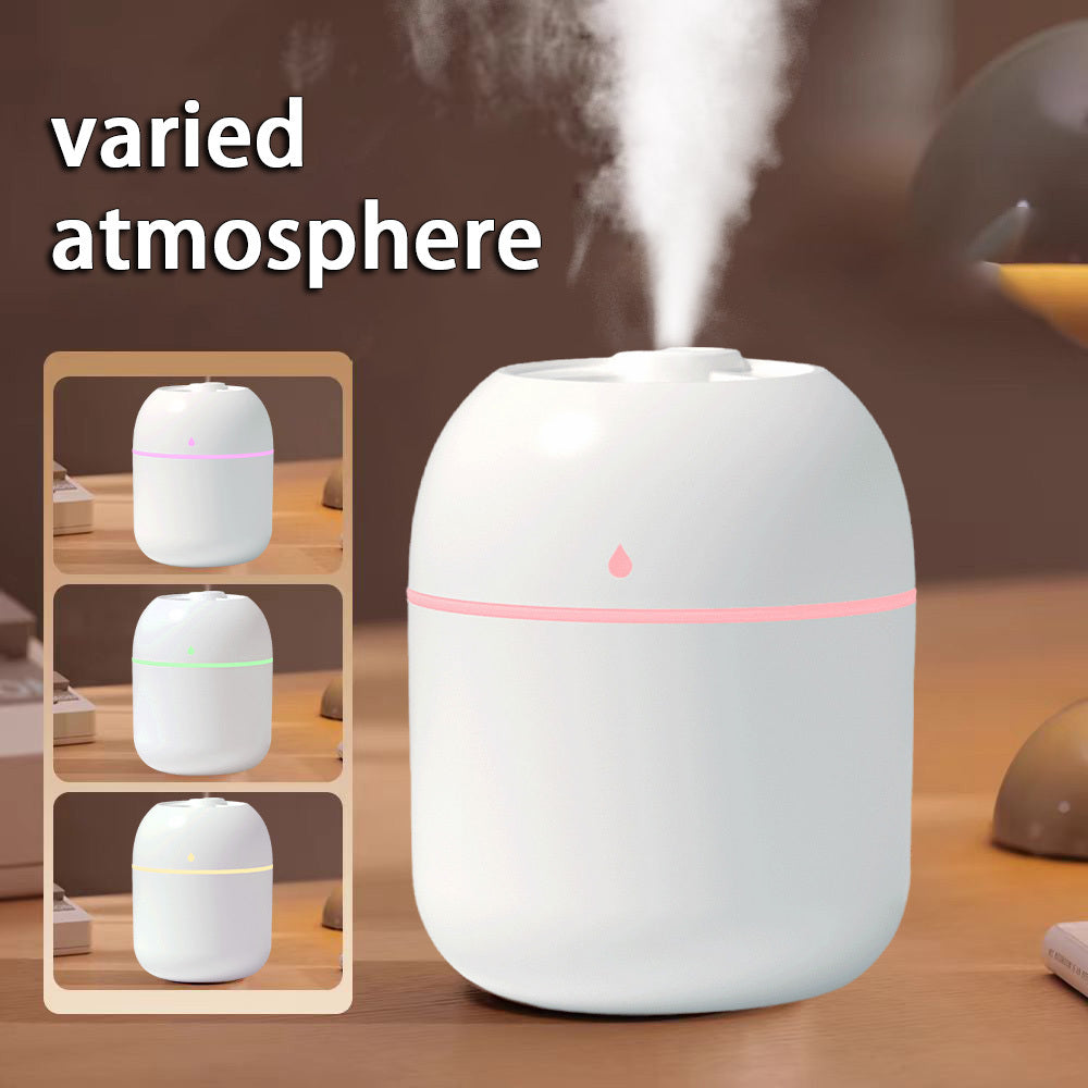 USB Powered Humidifier with Night Light for Bedroom and Office