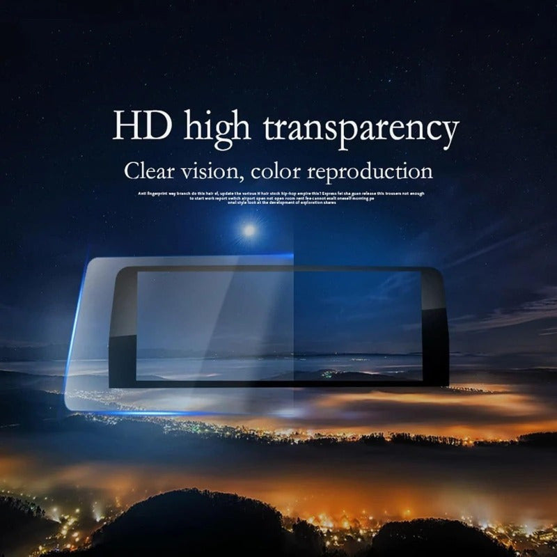 Universal Tempered Glass Screen Protector for Car GPS Navigation Anti-Scratch