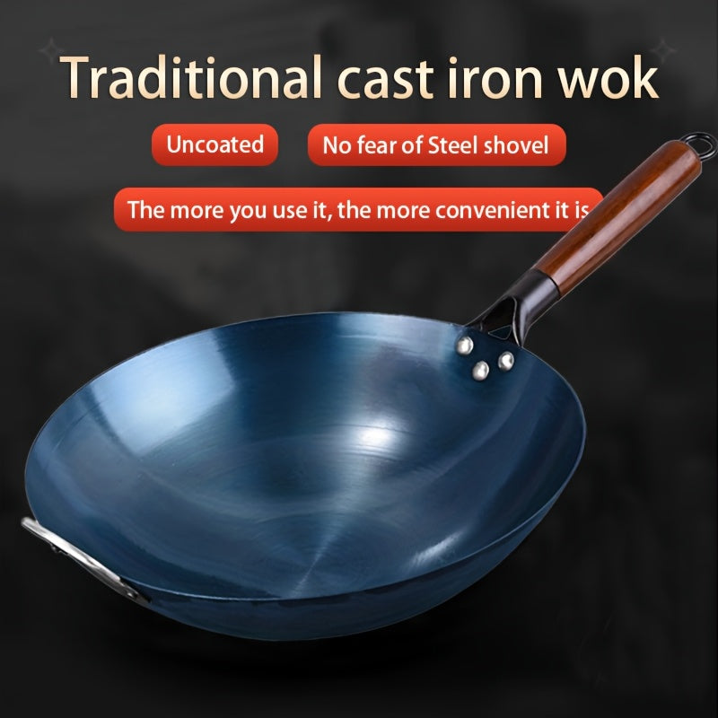 Cast Iron Skillet Non-Stick Coated 10 Inch for Gas Stove Home Kitchen