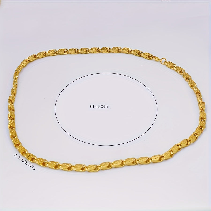 Ayollar uchun qo'l mehnati bilan tayyorlangan Boho Vintage uslubidagi zanjir bilaguzuk - Sink qotishmasidan tayyorlangan, toshlarsiz - Kundalik kiyish va sovg'a berish uchun mukammal klassik moda zargarlik.