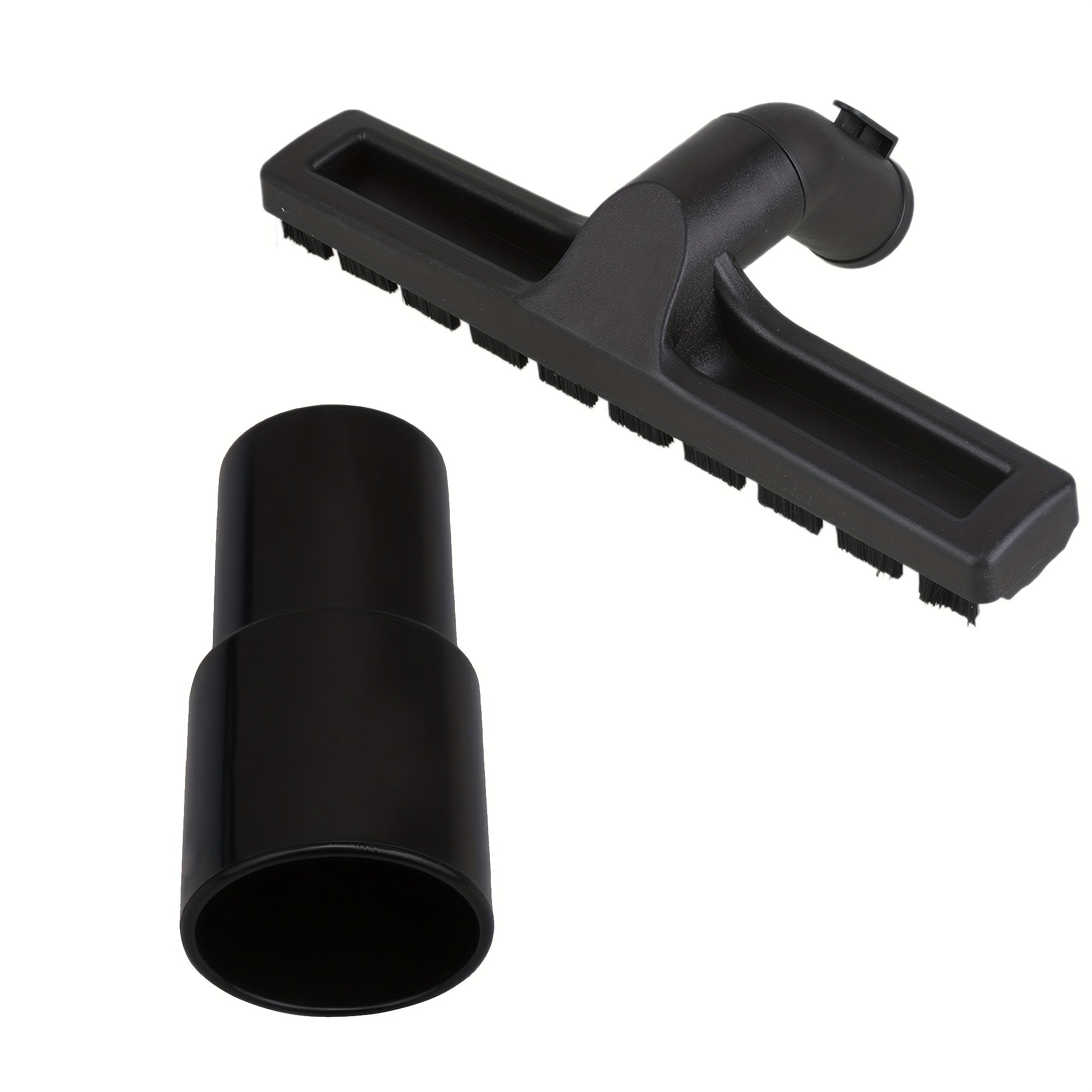 Cepillo para suelos de aspiradora universal con ruedas y adaptador 32mm plástico negro