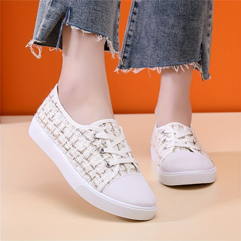Women's Flat Shoes Casual Sneakers Lightweight Slip-Ons for Daily Wear