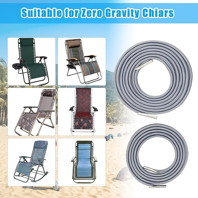 Zero Gravity Chair Rope Replacement Repair Bungee Beach Recliner Elastic Ropes