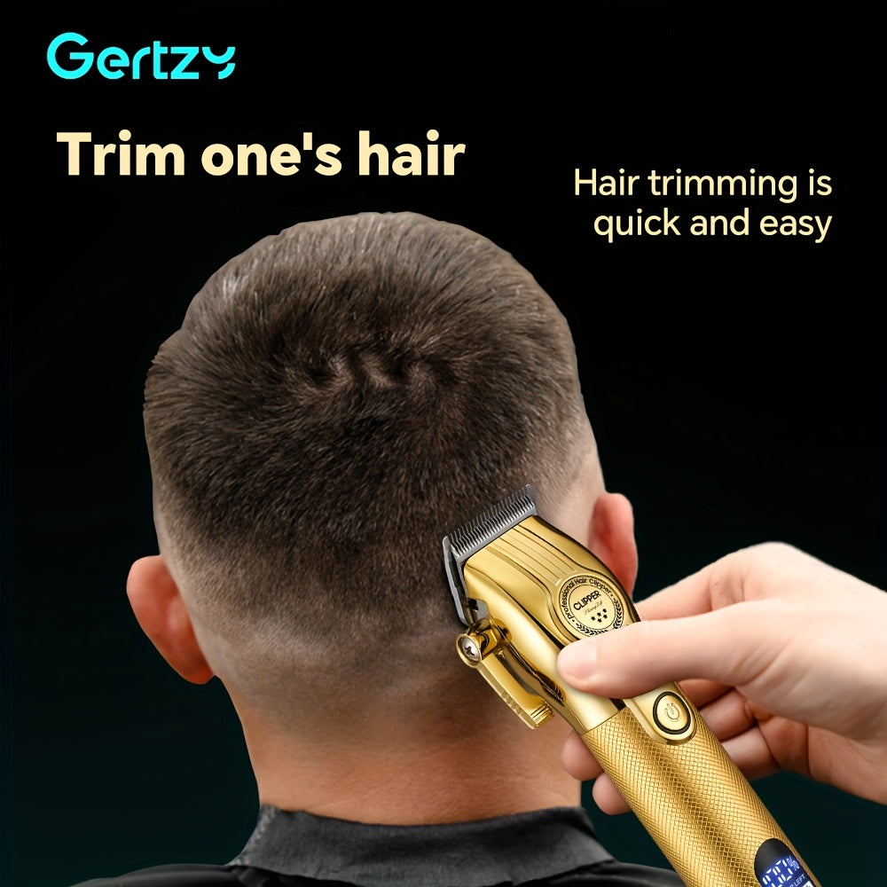 Cortapelos eléctricos para hombres 2 piezas recargables por USB con peines limitadores para recorte de vello corporal