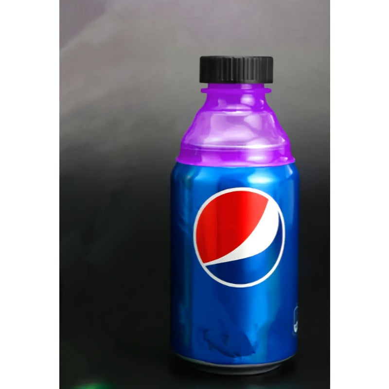 Qayta ishlatiladigan 6 ta plastik qopqoq, barcha soda, pivo va energiya ichimliklariga mos keladi, quvvat talab qilinmaydi, pikniklar, plyajlar va ochiq havoda yig'ilishlar uchun mukammal