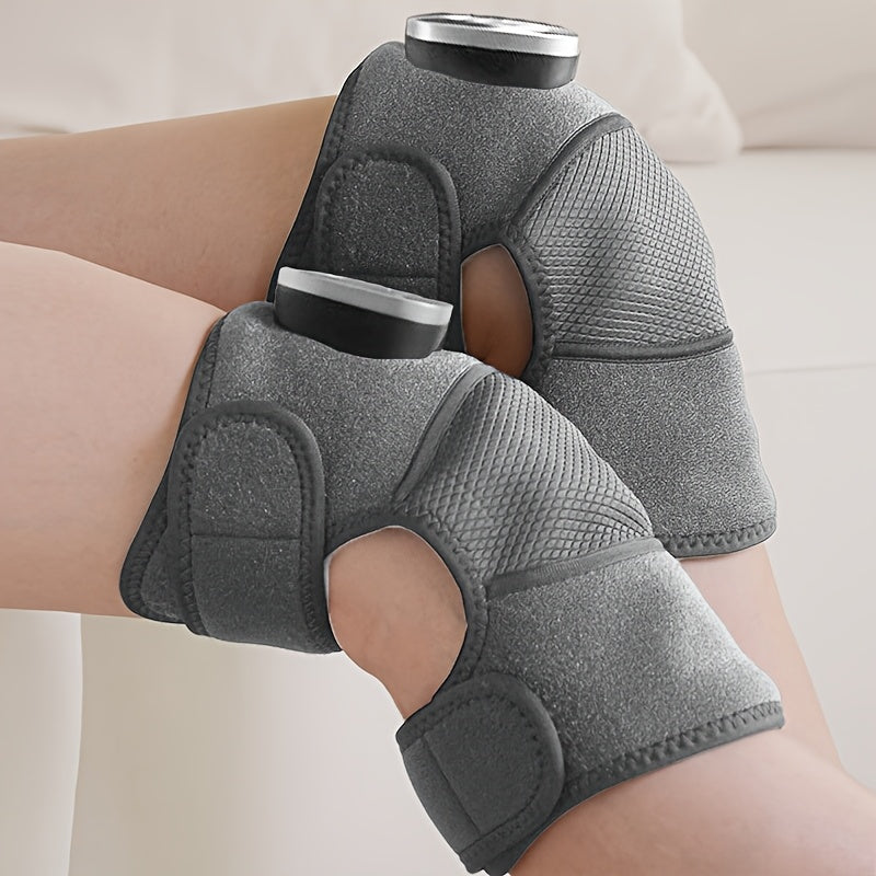 Portable USB Massager for Knee Elbow Shoulder Heat Vibration 3-in-1