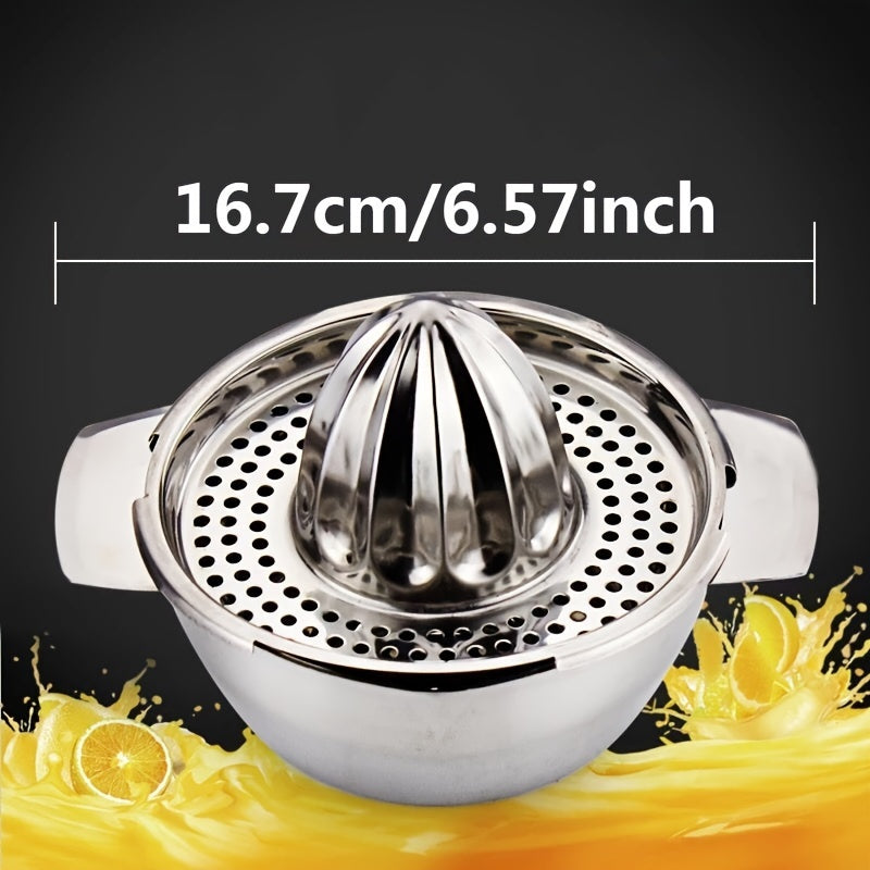 1300ml Stainless Steel Citrus Juicer Manual Lemon Orange Fruit Squeezer Kitchen Gadget