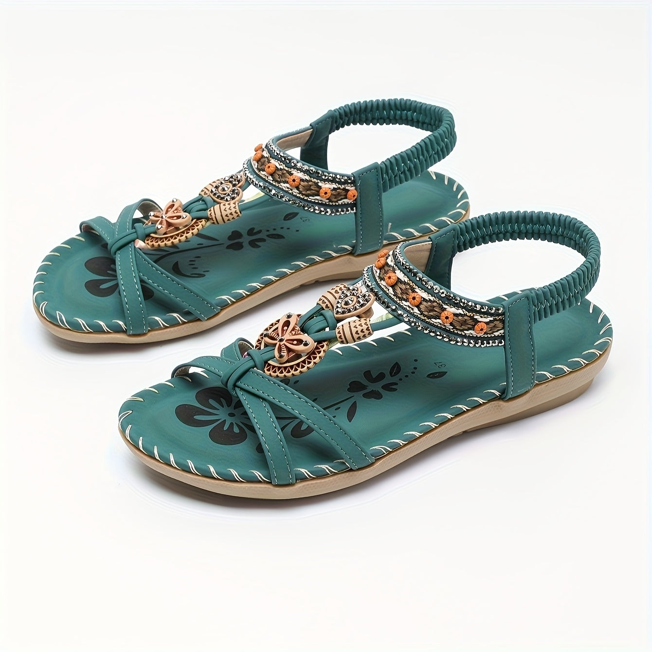 Women Summer Bohemian Style Sandals Comfortable Outdoor Flip-Flops
