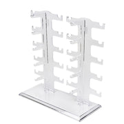 Transparent Glasses Display Stand Removable Eyewear Organizer for Women Durable Plastic