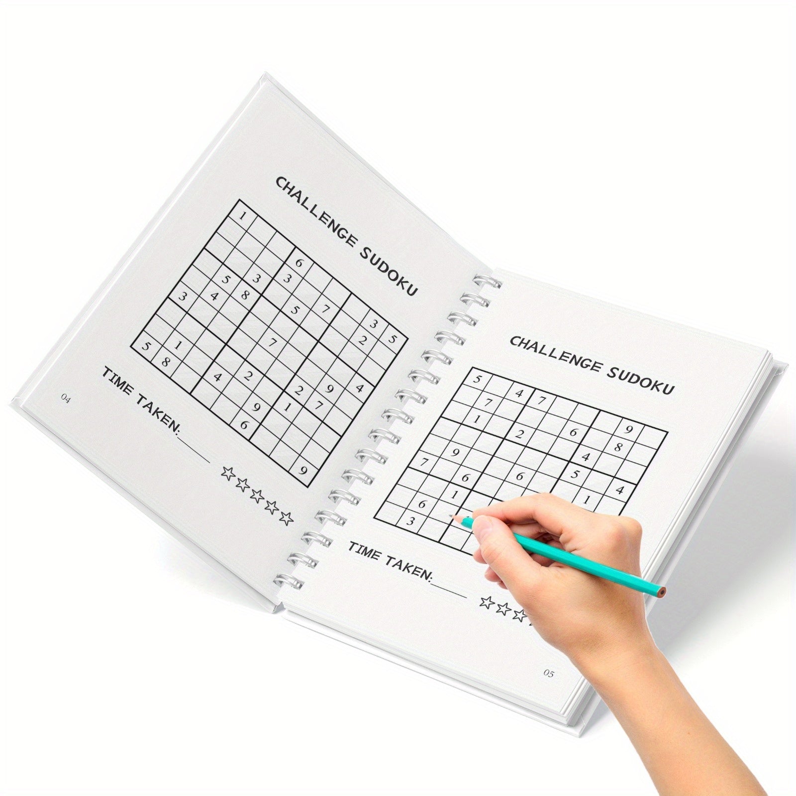 Extreme Difficulty Sudoku Puzzle Book for Ages 12 and Up