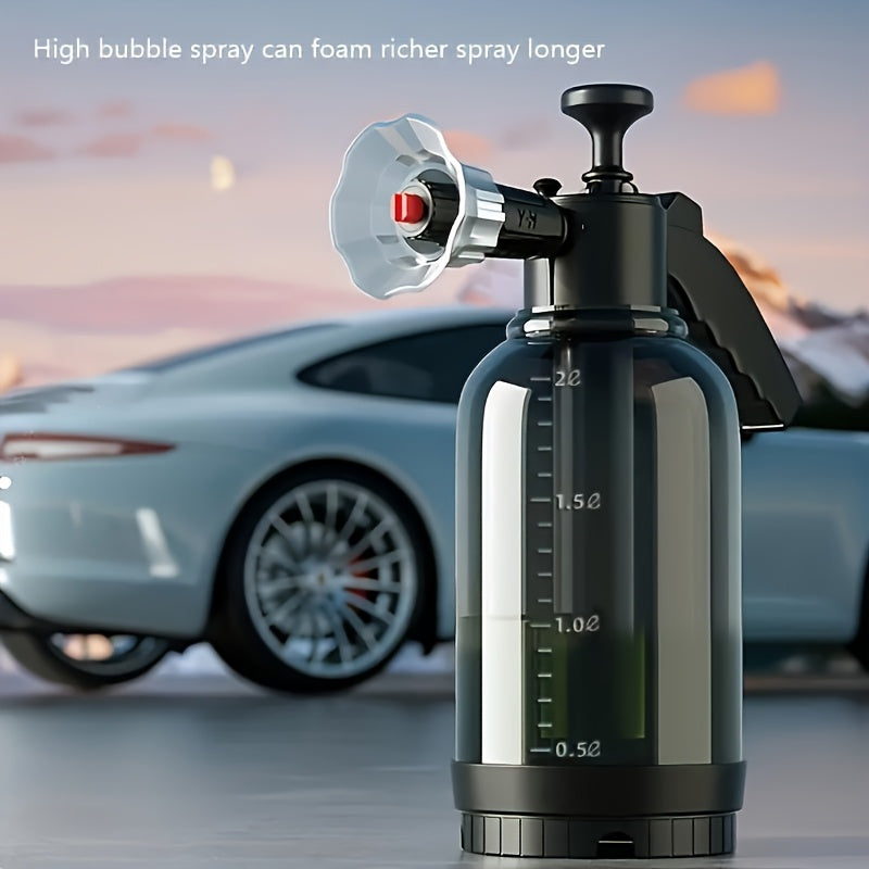 Handheld Car Wash Foam Spray Bottle High-Pressure Cleaning Tool