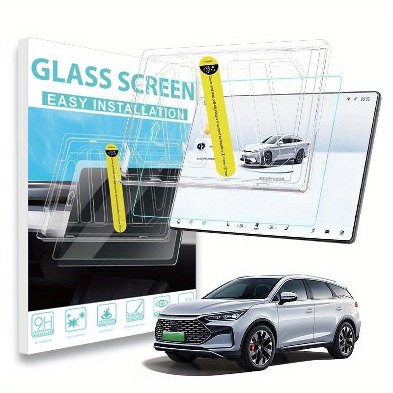 Car Touchscreen Protector 39.62cm Tempered Glass Screen Shield Scratch-Resistant