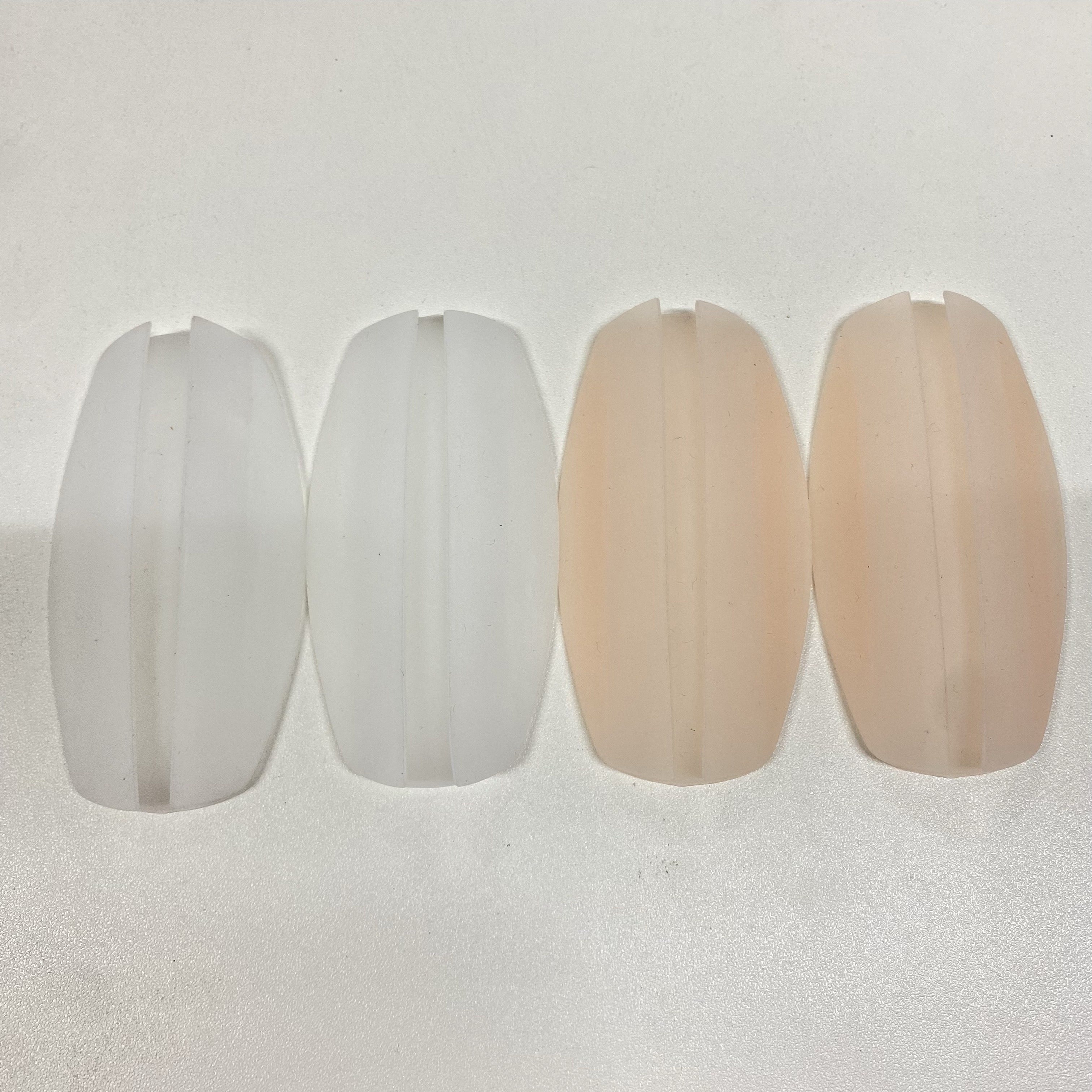 4-Pack Silicone Bra Strap Pads Non-Slip Comfort Support Solid Color Bra Accessories