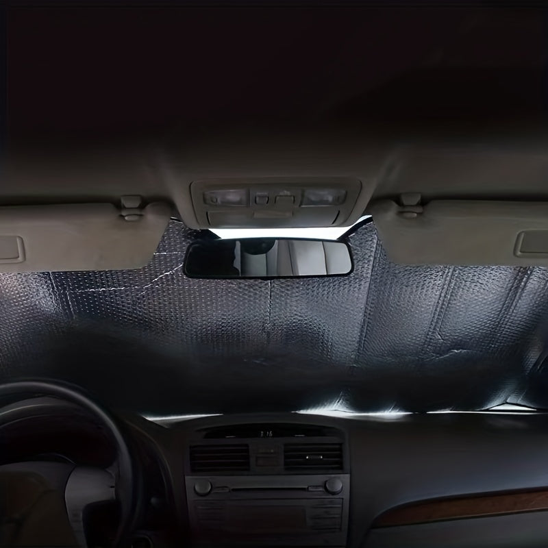 Universal Car Sunshade Heat Insulation Front Windshield Sun Visor