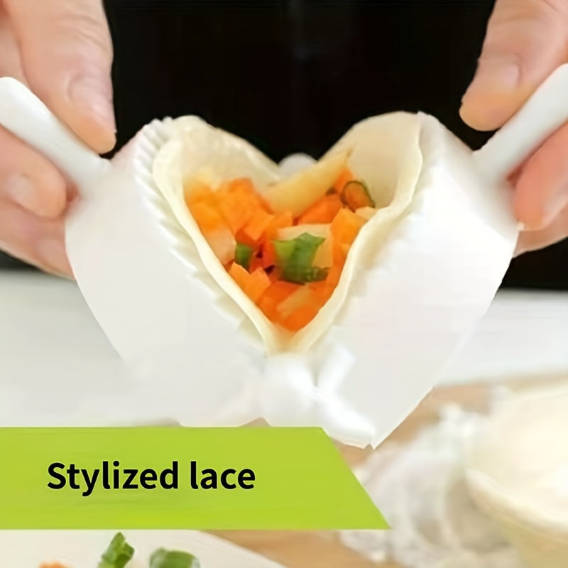 Set of 3 Plastic Dumpling Molds for Homemade Dumplings Pies Pastries