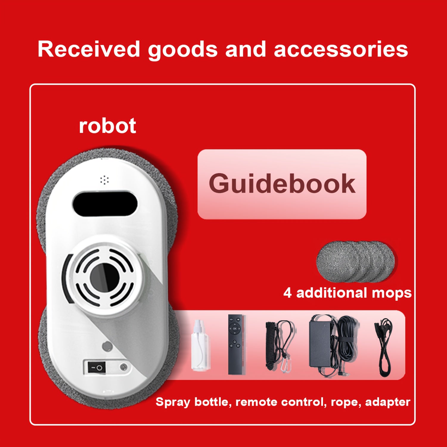 Remote-Controlled Window Cleaning Robot with Gyro Navigation and Collision Avoidance