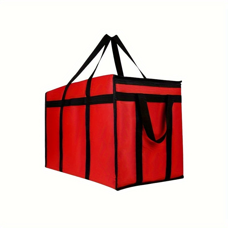 Insulated Food Delivery Bag Large Capacity Thermal Pizza Carrier Catering DoorDash