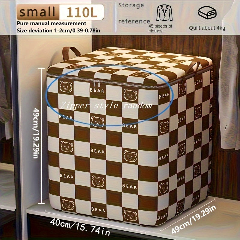 Non-Woven Storage Bag for Clothes and Quilts Dustproof Organizing and Moving