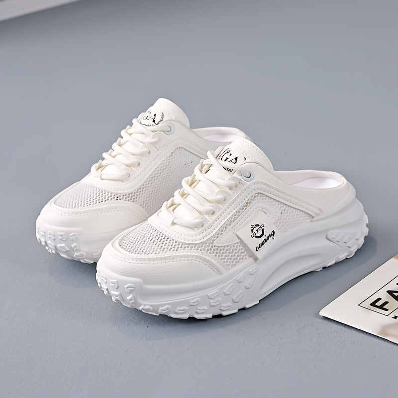 Women's Mesh Slip-On Sneakers Casual Summer Breathable Shoes