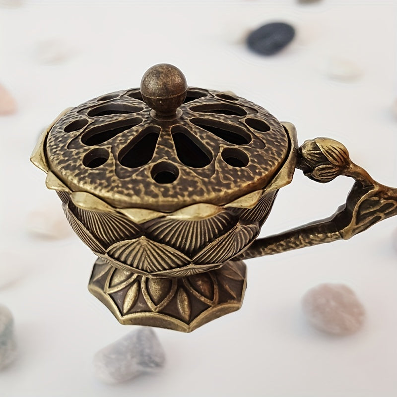 Small Handheld Incense Burner for Home Decoration