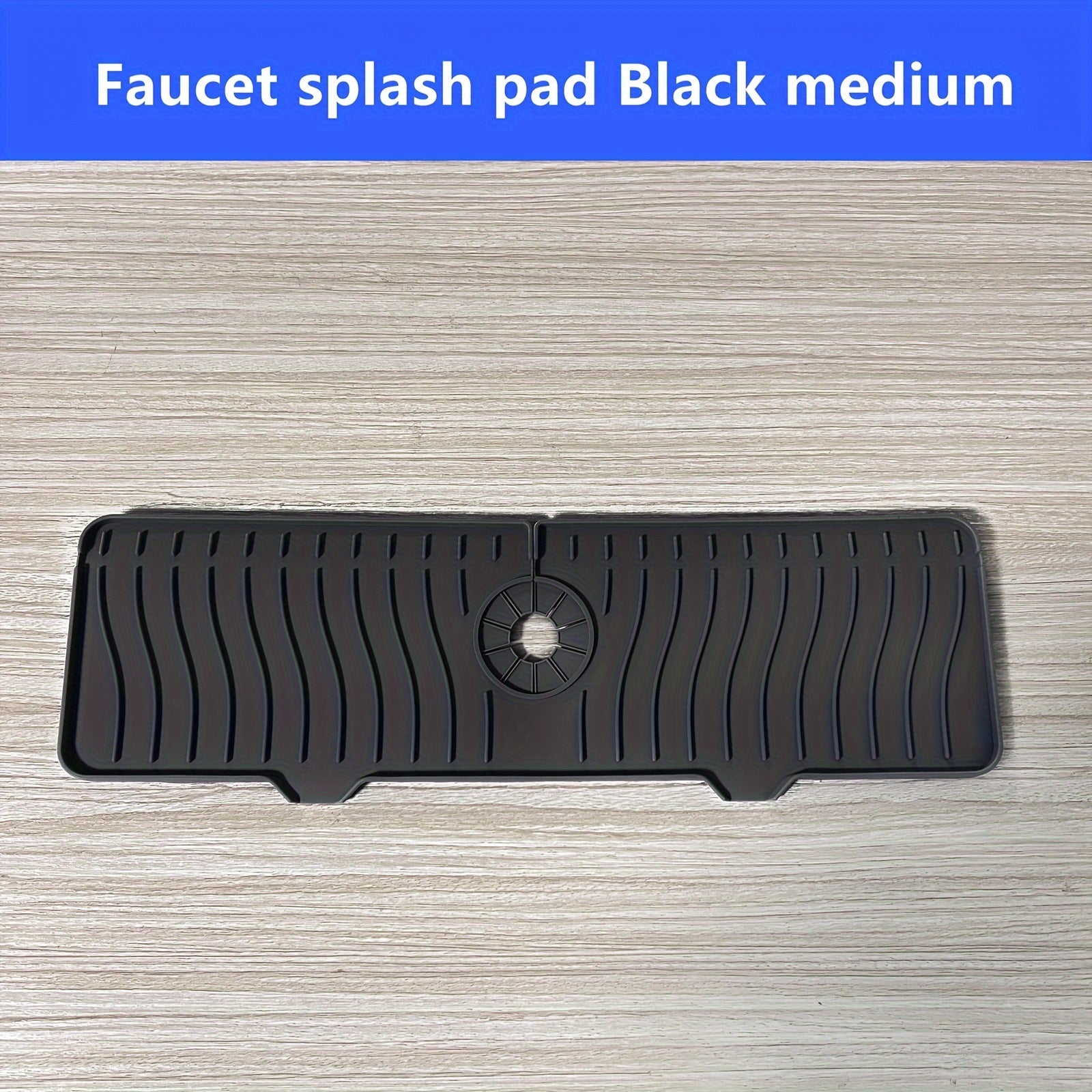 Silicone Drain Mat for Sink, Anti-Slip, Waterproof, Easy to Clean