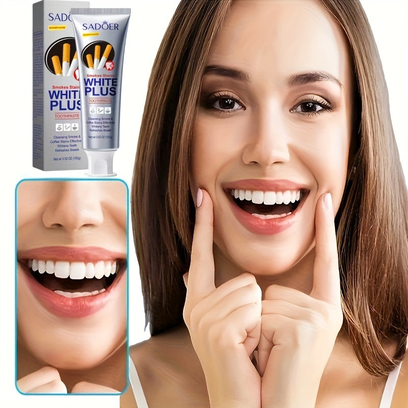 Tishlarni oqartirish uchun tish pastasi 100g chuqur tozalash dog'larni olib tashlovchi stomatologik parvarish uchun