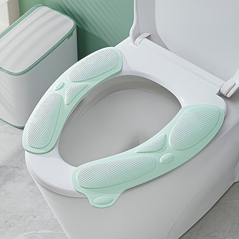 Waterproof Reusable EVA Toilet Sticker for All Seasons Water Washable Electrostatic Adhesive