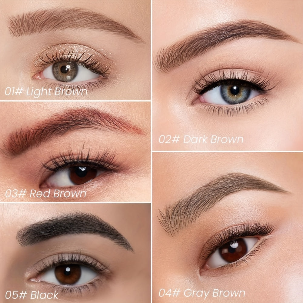 Long-Lasting Waterproof Microblading Eyebrow Pen for Natural Defined Brows