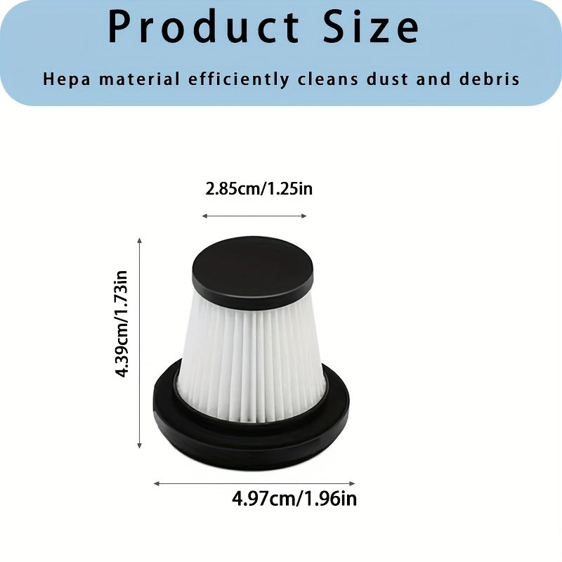 Avtomobil changyutgich filtri HEPA almashtirish, yuviladigan, 5cm x 4.6cm