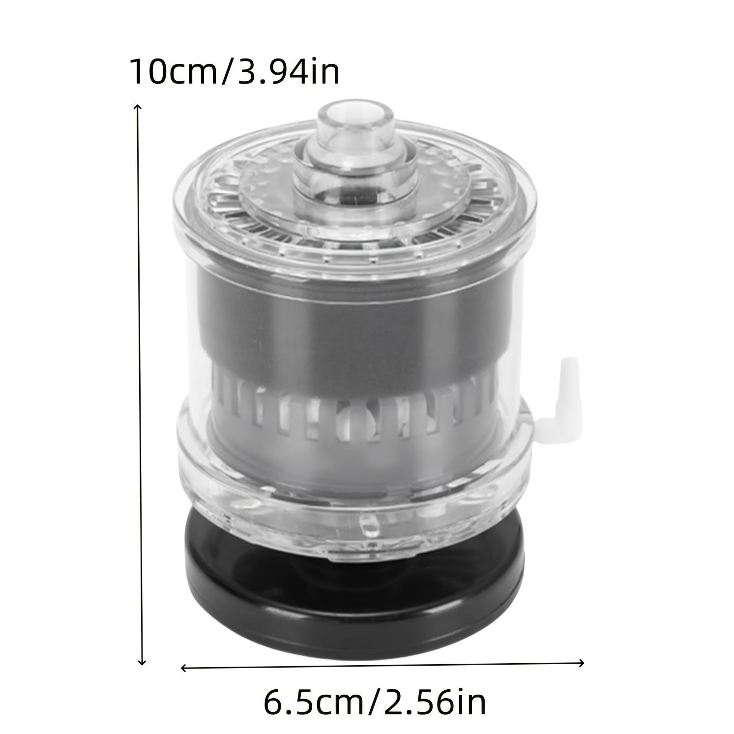 Compact Aquarium Filter System with Oxygenation and Water Circulation for Clear Fish Tank