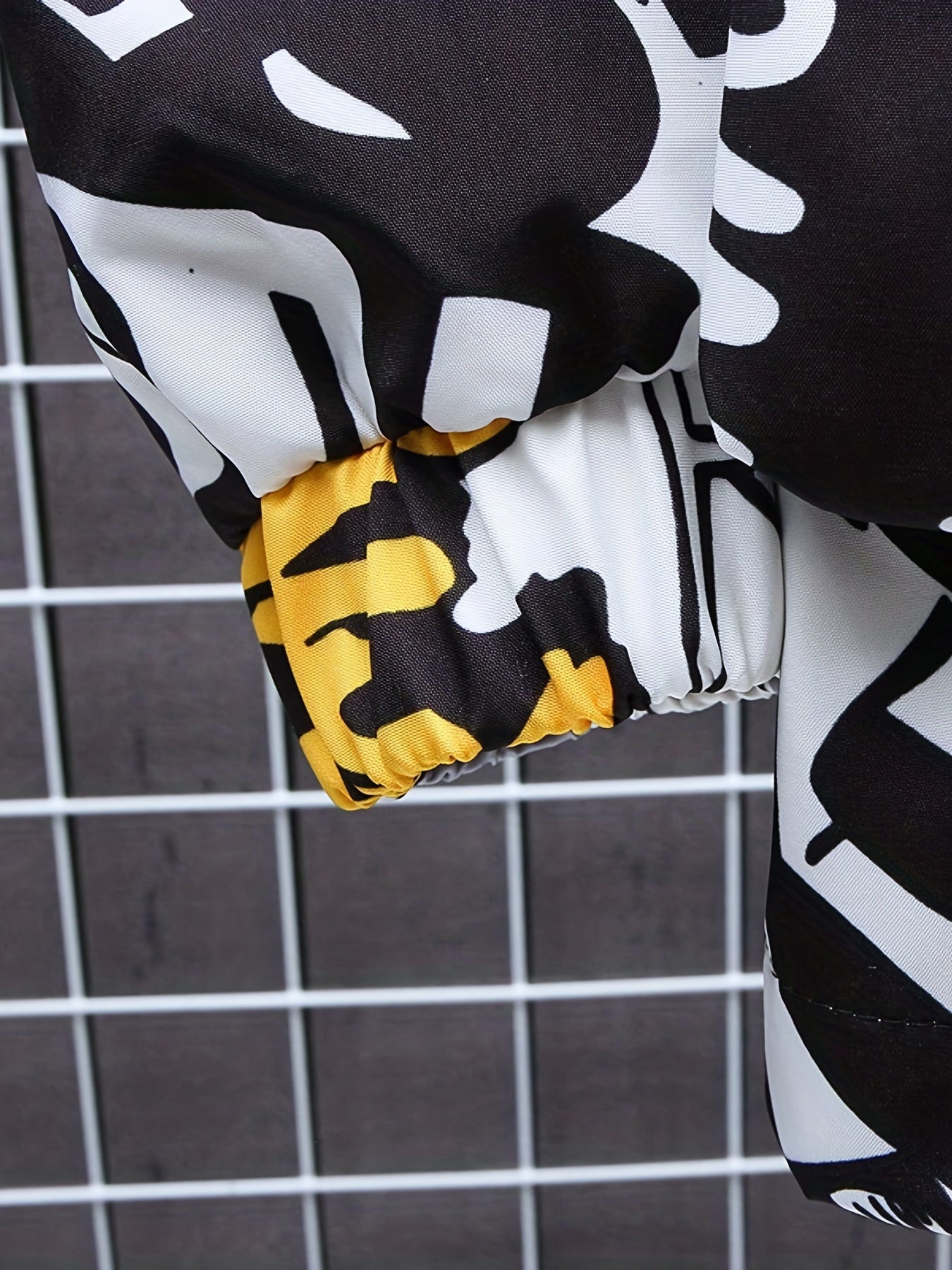 Men's Graffiti Windbreaker Jacket Hooded Spring Autumn All-Over Print Lightweight Outdoor