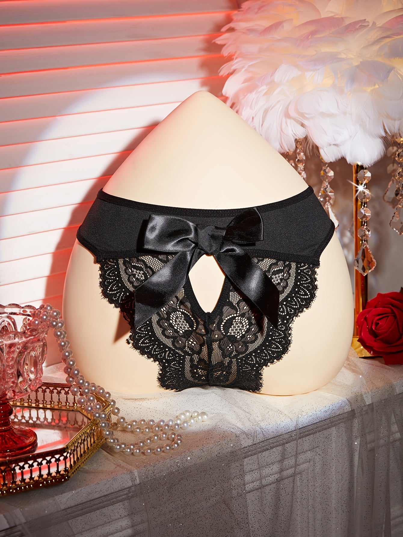 Women's Low Waist Sexy Erotic Panties Lingerie