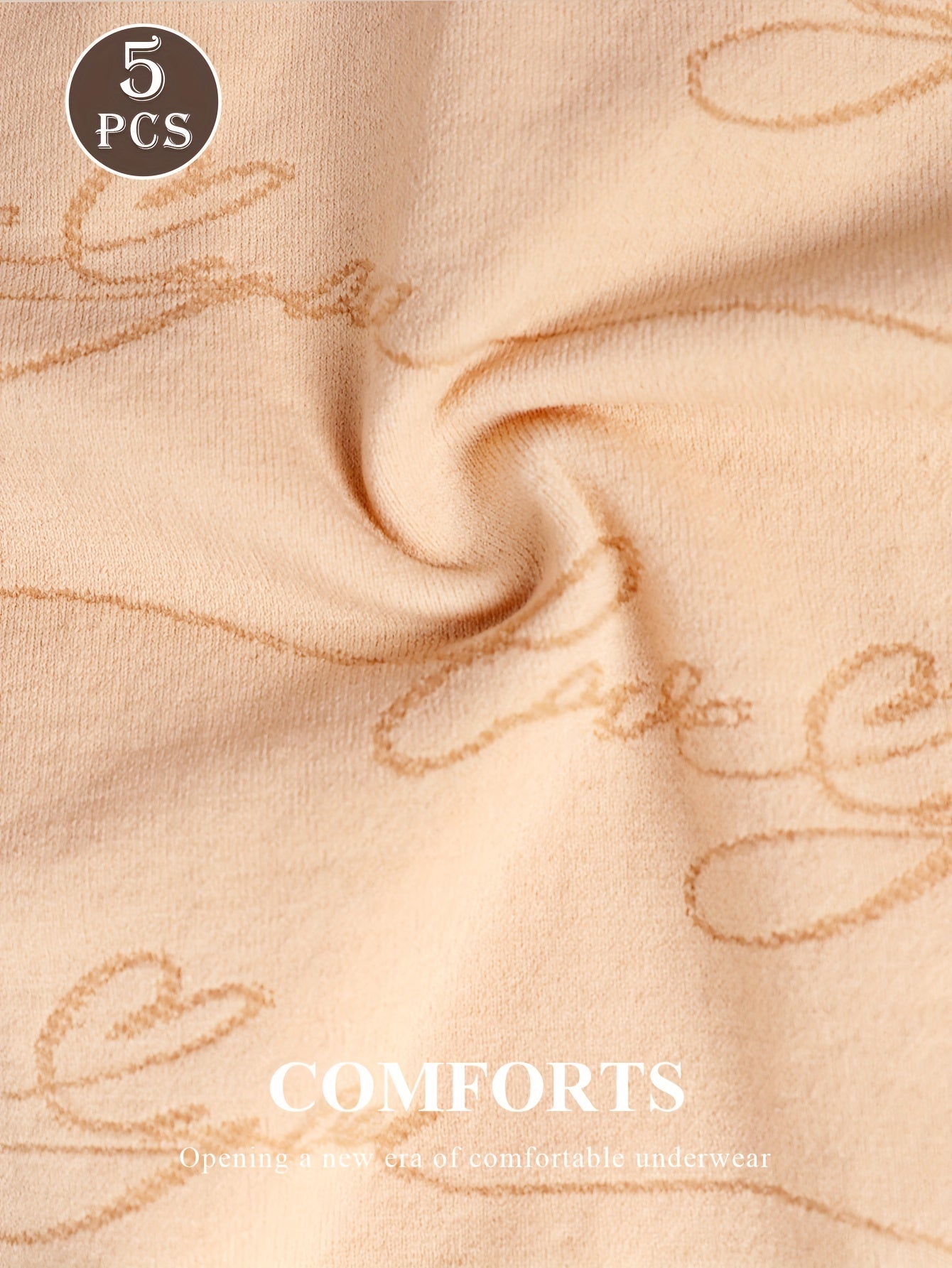 Women's Breathable Cotton Briefs with Butterfly Print, Comfortable Lingerie Underwear