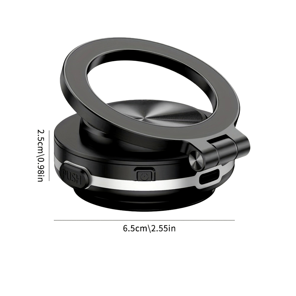 Universal Magnetic Phone Holder for Cars and Smooth Surfaces with Strong Suction