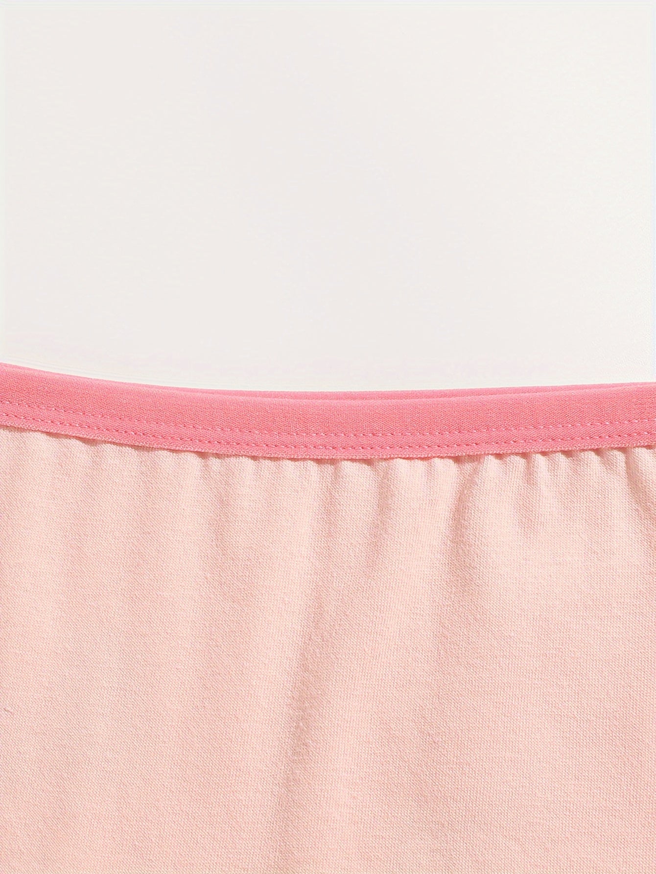 Girls Cotton Boxer Briefs 4 Pack with Cartoon Pattern Flat Leg Underwear