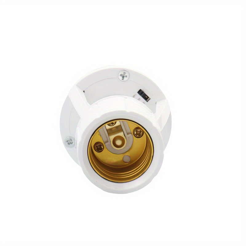 E27 Motion Sensor Light Socket Converter AC 85-265V Hardwired Infrared Body Sensing