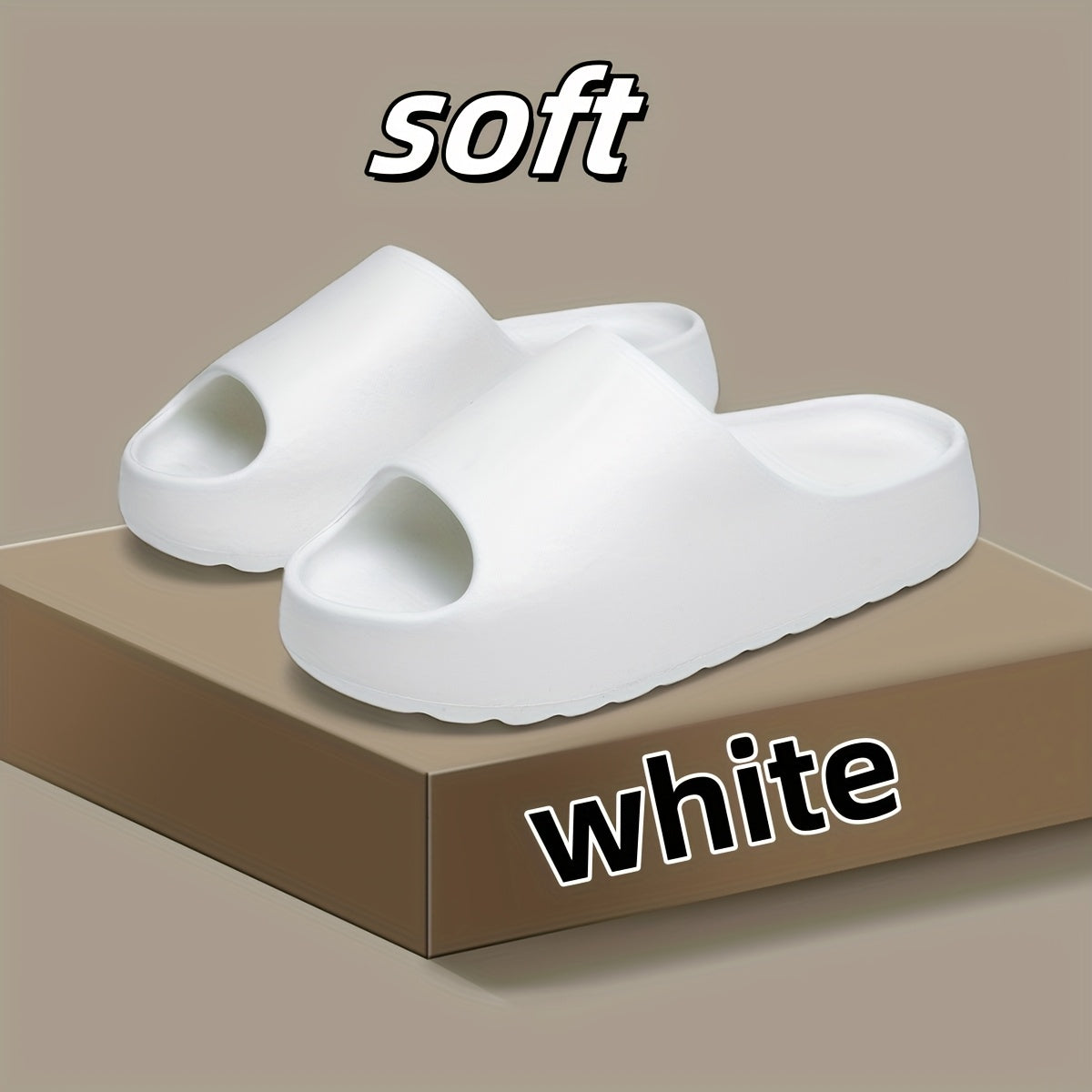 Ayollar uchun EVA slip-on sandallari, engil, ochiq barmoqli, nafas oladigan, ichki va tashqi foydalanish uchun