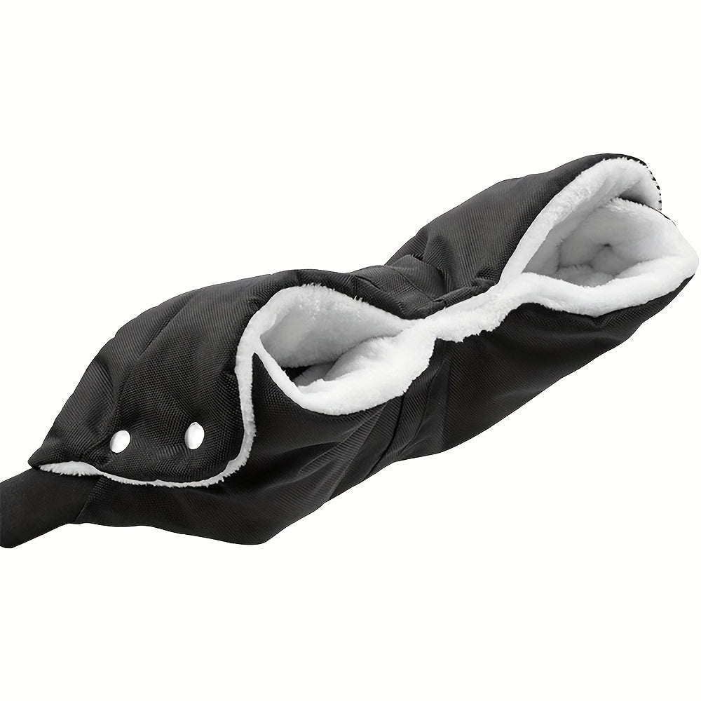 Winter Stroller Gloves Extra Thick Insulated Windproof Hand Muffs for Pushchairs and Car Seats
