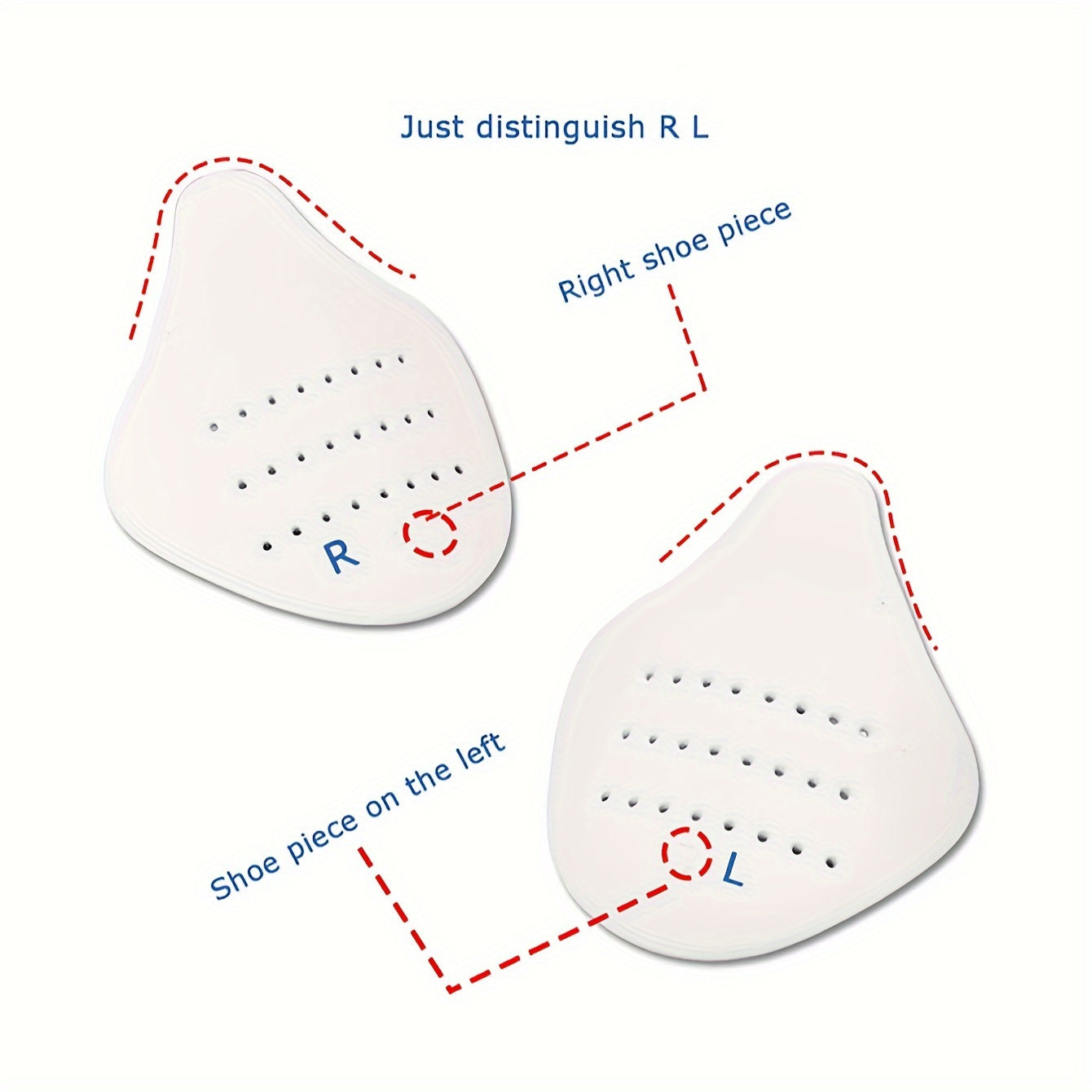 Unisex Breathable Shoe Head Support for Men and Women