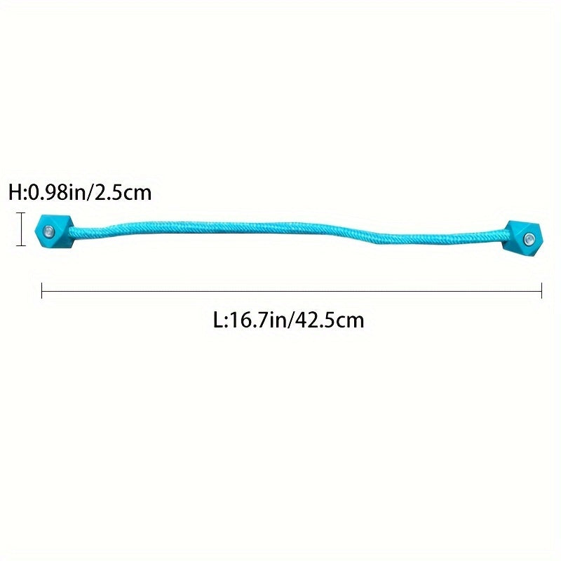 Magnetic Curtain Tiebacks with Thick Twist Cords and Strong Magnets for Home Decor