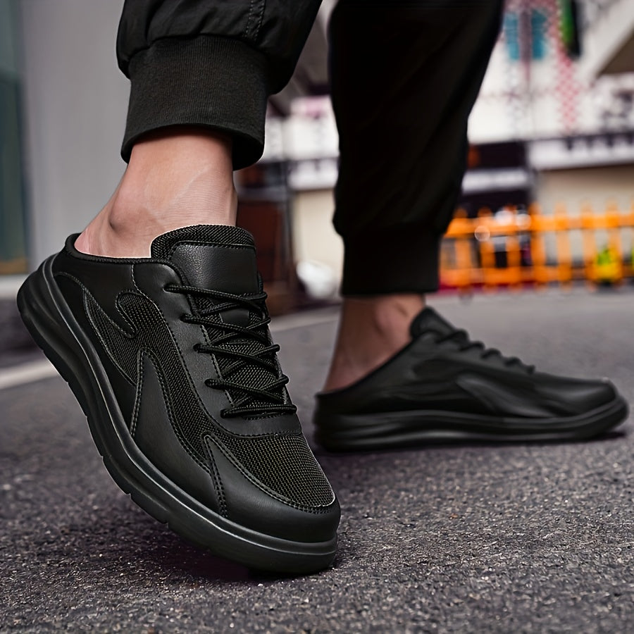 Men's Slip-On Platform Skate Shoes Casual Low Top Outdoor Spring Summer