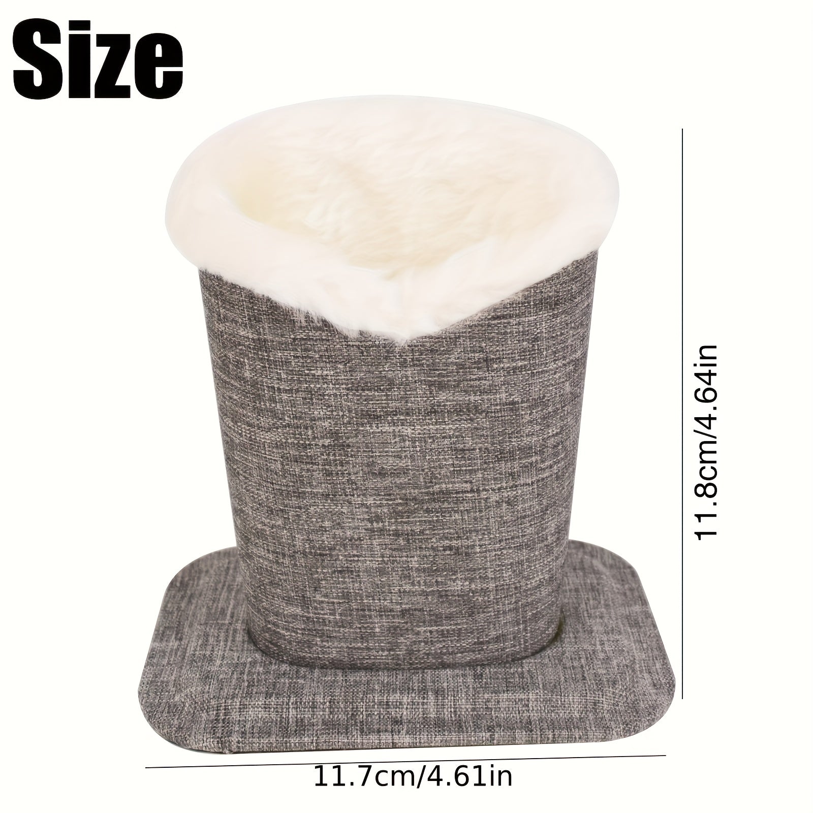 1 yoki 2 dona Plush Lined Ko'zoynaklar Uslubi - Yuqori Sifatli Ko'zoynaklar Uslubi Qutisi, Ko'zoynaklar Uslubi Stendi, Plush Lined Yotoqdagi Ko'zoynaklar Qutisi, Stol yoki Yotoq Stolida